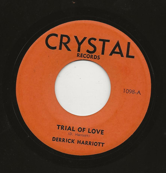 Derrick Harriott – Trial Of Love (1972, Orange Label, Vinyl) - Discogs