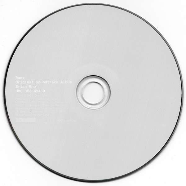 Brian Eno – Rams - Original Soundtrack Album (2020, White, Vinyl 