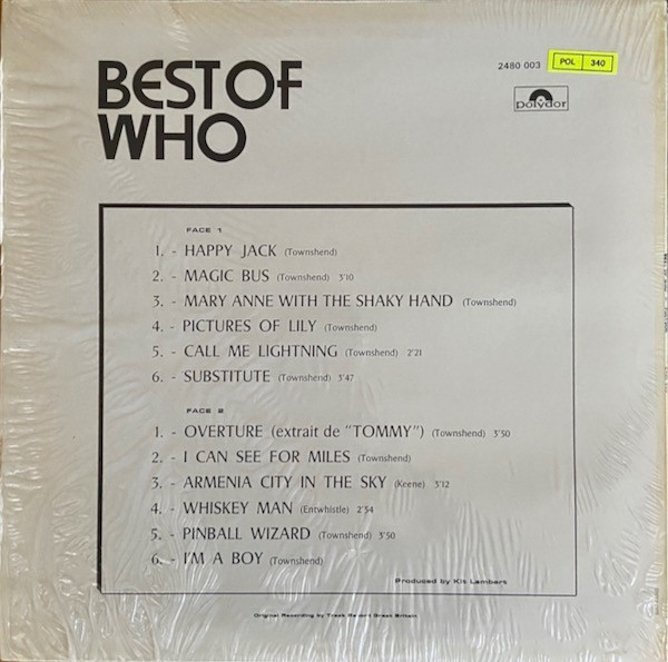 baixar álbum Who - Best Of Who