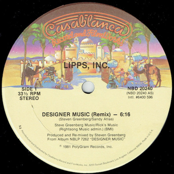 télécharger l'album Lipps, Inc - Designer Music Exclusive Remix