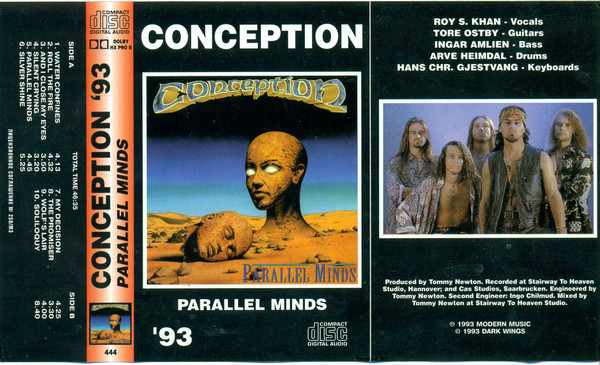 Conception - Parallel Minds | Releases | Discogs