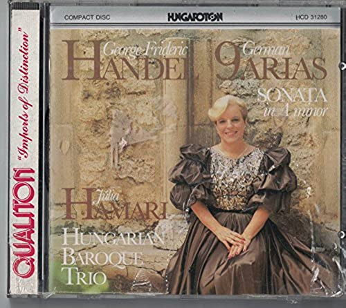 baixar álbum Júlia Hamari, Hungarian Baroque Trio, Georg Friedrich Händel - 9 German Arias