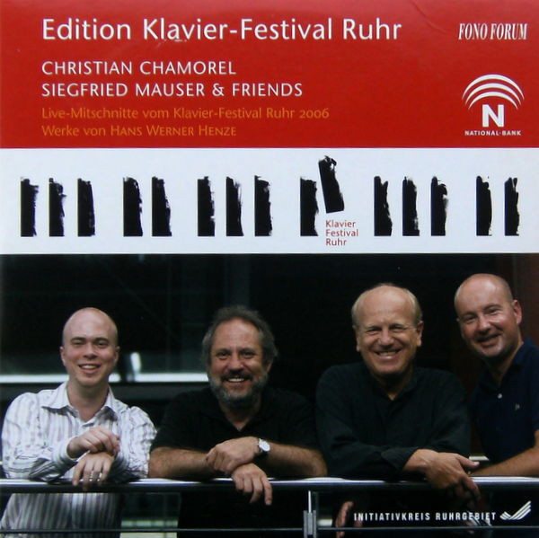 Album herunterladen Hans Werner Henze, Christian Chamorel, Sigfried Mauser & Friends - Edition Klavier Festival Ruhr