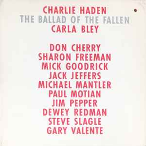 Charlie Haden - The Ballad Of The Fallen アルバムカバー