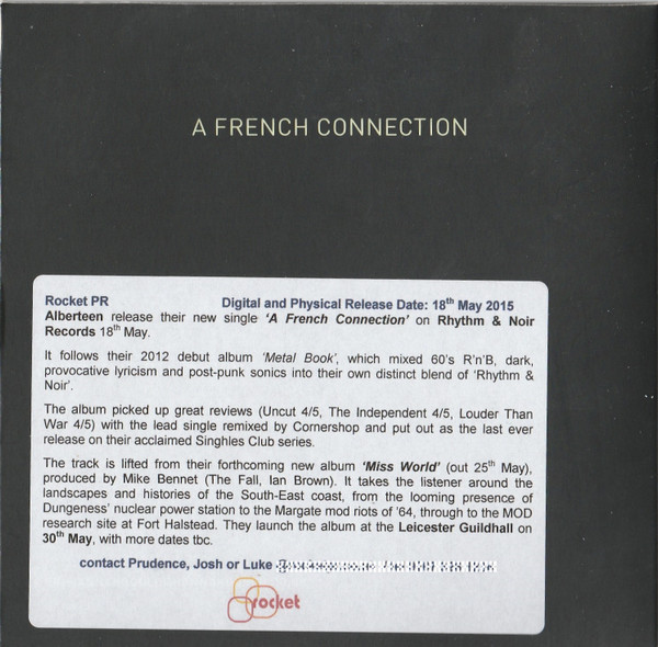 descargar álbum Alberteen - A French Connection