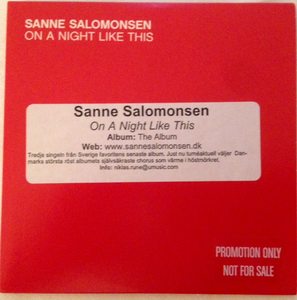 Album herunterladen Sanne Salomonsen - On A Night Like This