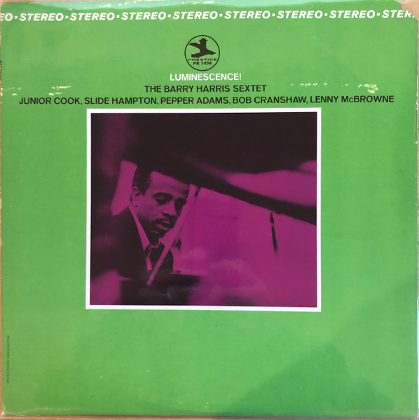 The Barry Harris Sextet – Luminescence! (1973, Vinyl) - Discogs