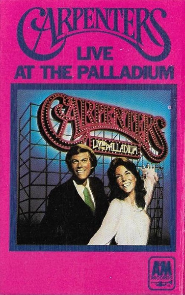 Carpenters – Live At The Palladium (1976, Cassette) - Discogs