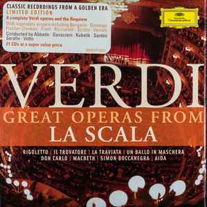 Verdi – Great Operas From La Scala: Rigoletto - Il Trovatore - La