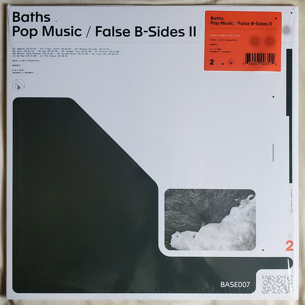 Baths Pop Music False B Sides II 2020 Cream Vinyl Discogs