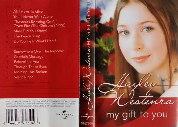 CD HAYLEY WESTENRA MY GIFT TO YOU ディスク美品 ニュージーランド