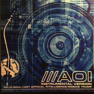 De La Soul - Art Official Intelligence: Mosaic Thump Instrumental Version album cover