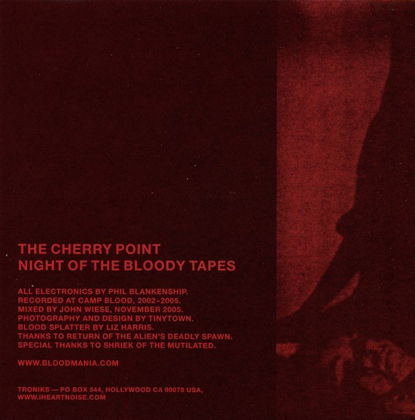 lataa albumi The Cherry Point - Night Of The Bloody Tapes