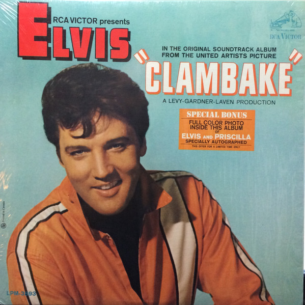 Elvis – Clambake (1967, Vinyl) - Discogs