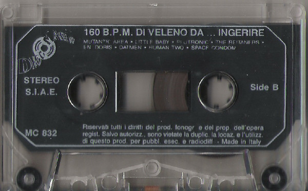 télécharger l'album Various - 160 BPM Di Veleno Da Ingerire