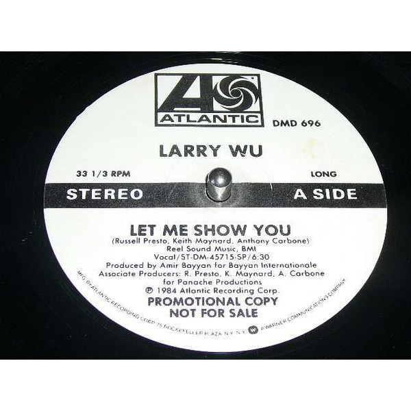 Larry Wu – Let Me Show You (1984, Vinyl) - Discogs