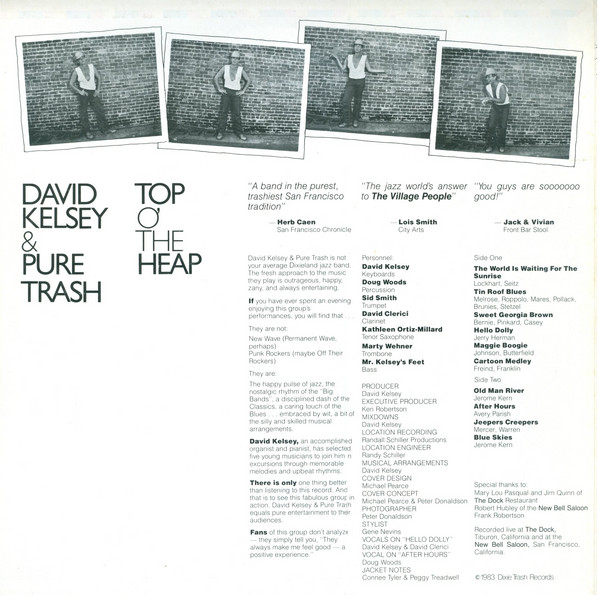 last ned album David Kelsey & Pure Trash - Top O The Heap