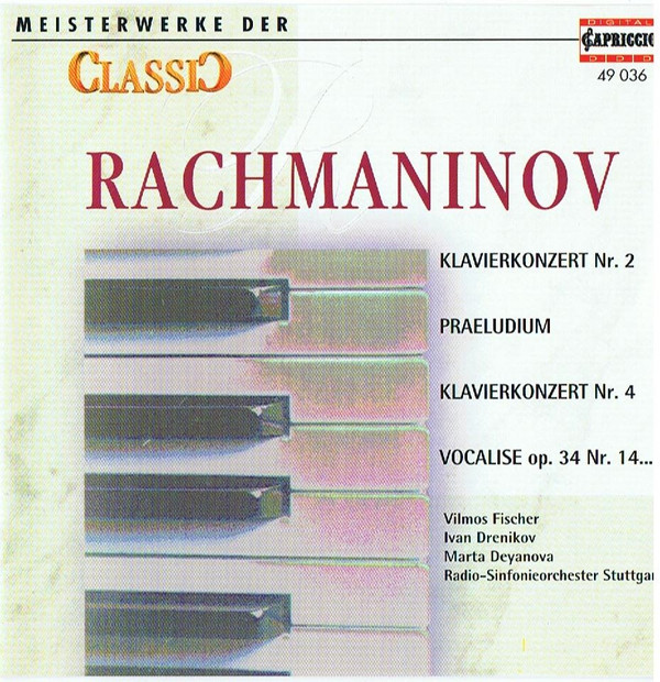 last ned album Rachmaninov - Klavierkonzert Nr2 Praeludium Klavierkonzert Nr4 Vocalise Op34 Nr14