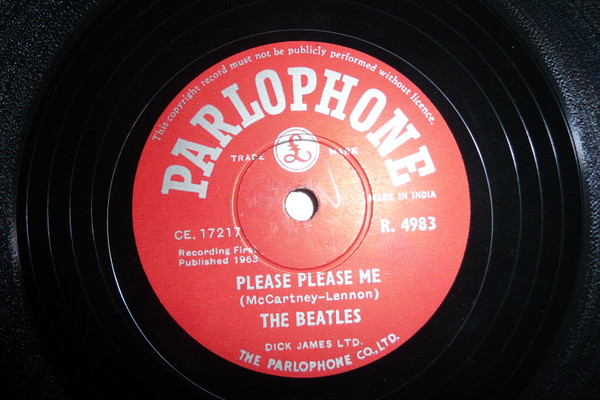 インド BEATLES PLEASE PLEASE ME -1N/-1N-