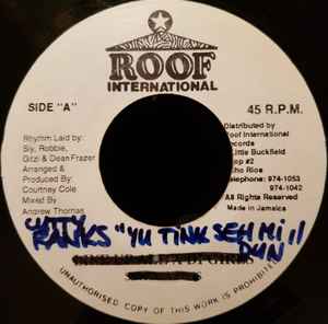 Cutty Ranks – A Who Seh Me Dun (Wait De Man) (Vinyl) - Discogs