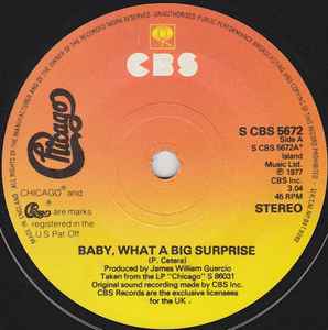 Baby, What A Big Surprise (Vinyl, 7