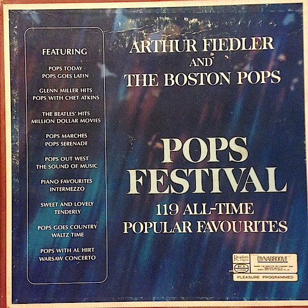 Arthur Fiedler And The Boston Pops – Pops Festival. 119 All-Time