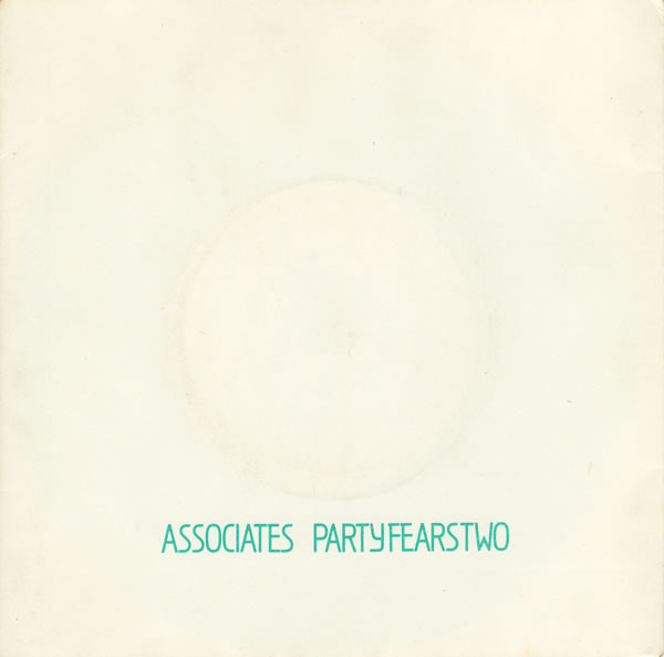 Associates – Party Fears Two (1982, Vinyl) - Discogs