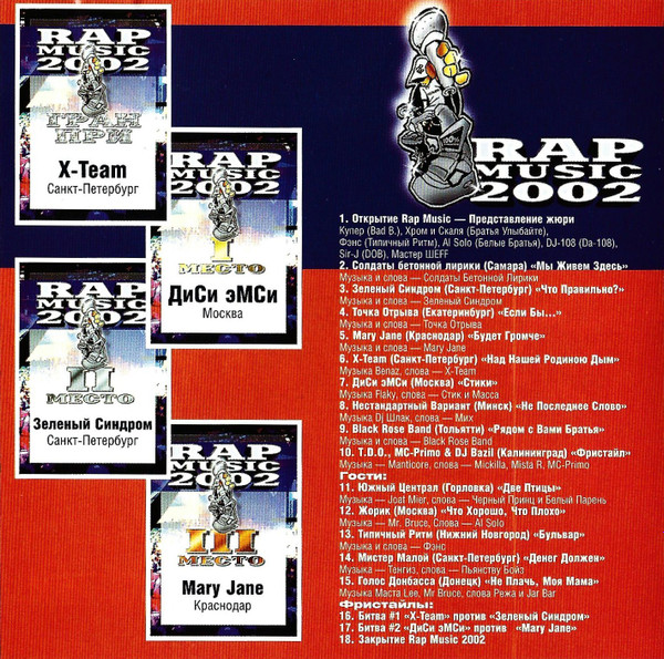 last ned album Various - Rap Music 2002 Live