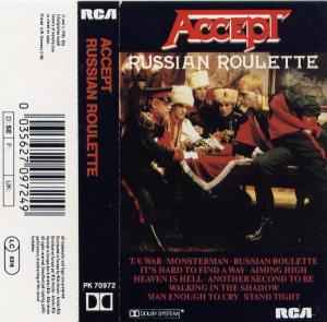 Accept – Russian Roulette (1986, Cassette) - Discogs