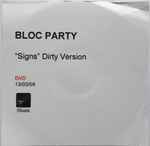 Cover of "Signs" Dirty Version, 2009-03-13, DVDr