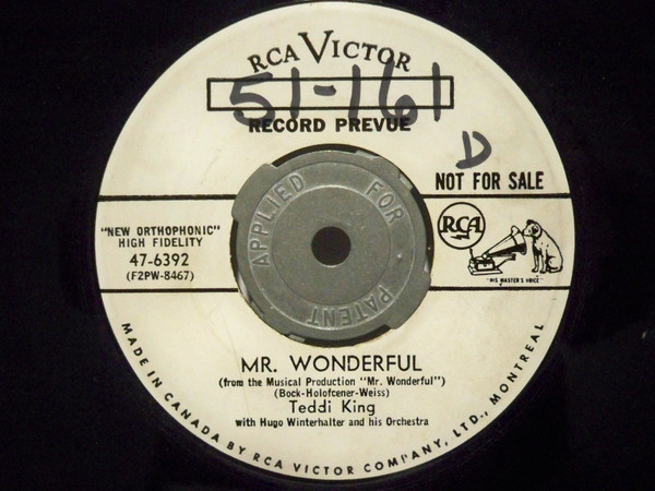 descargar álbum Teddi King - Mr Wonderful