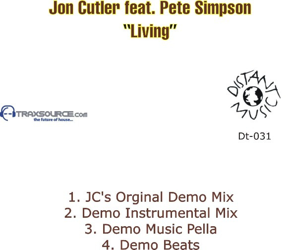 baixar álbum Jon Cutler Feat Pete Simpson - Living