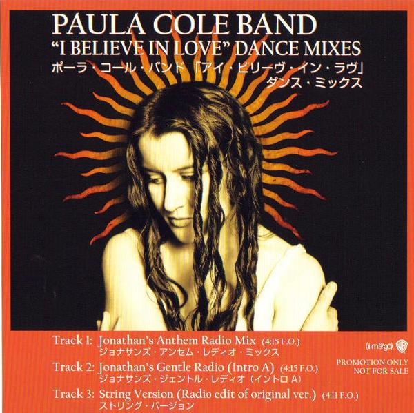 Paula Cole Band – I Believe In Love (Dance Mixes) (1999, CD) - Discogs