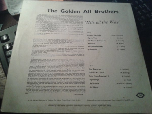 télécharger l'album The Golden All Brothers - Hits All The Way