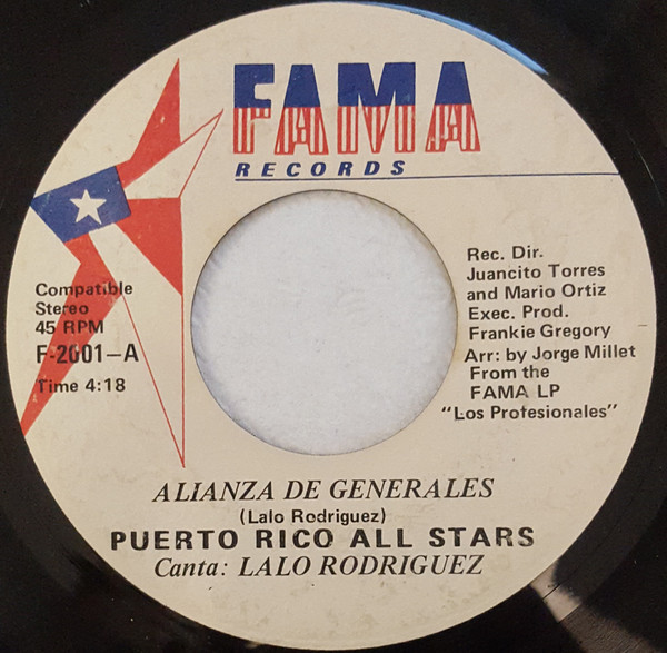 last ned album Puerto Rico All Stars - Alianza De Generales Tu Y Yo