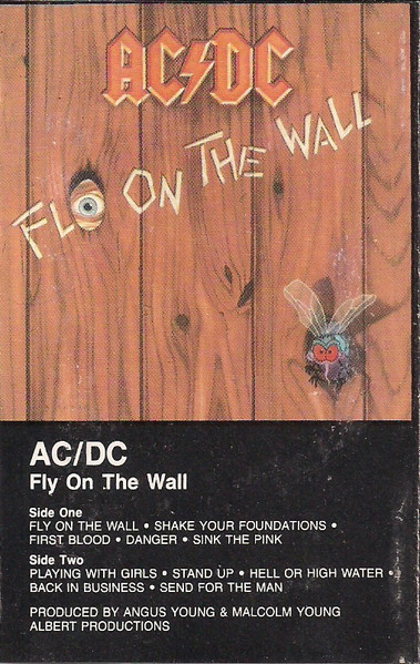 AC/DC Sealed Fly On The Wall BETAMAX Cassette Promo Punch 1985 RARE