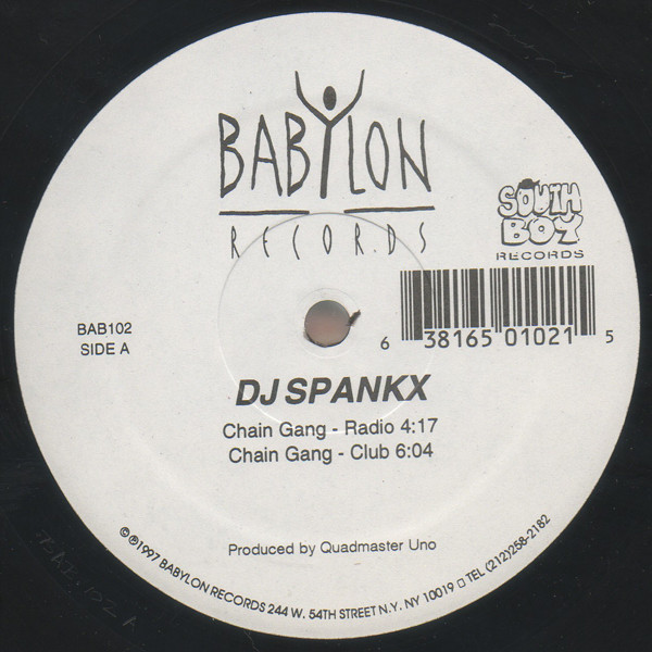 DJ Spankx – Chain Gang (1997, Vinyl) - Discogs