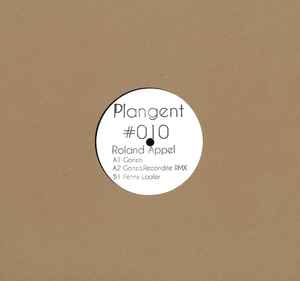Plangent#10 - Roland Appel