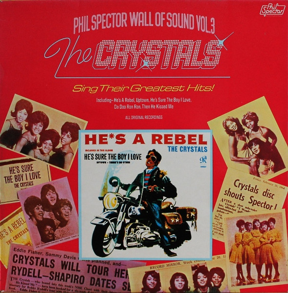 The Crystals – The Crystals Sing Their Greatest Hits (1975, Vinyl