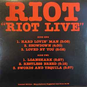 Riot Live - Riot