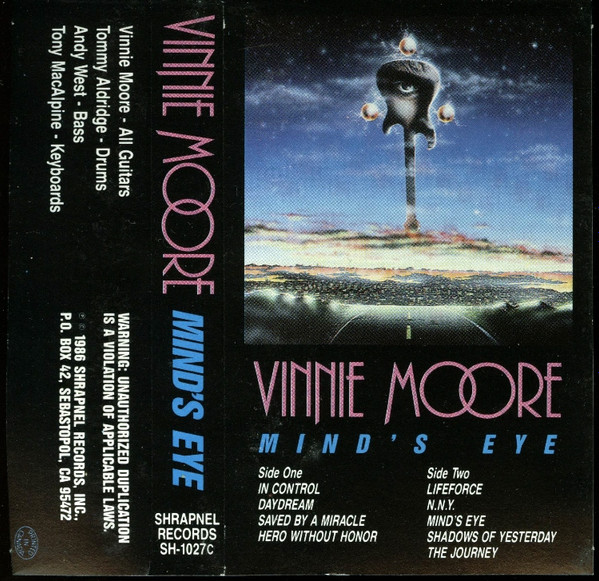 Vinnie Moore – Mind's Eye (1986, Vinyl) - Discogs