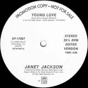 Janet Jackson – Start Anew (1985, Vinyl) - Discogs