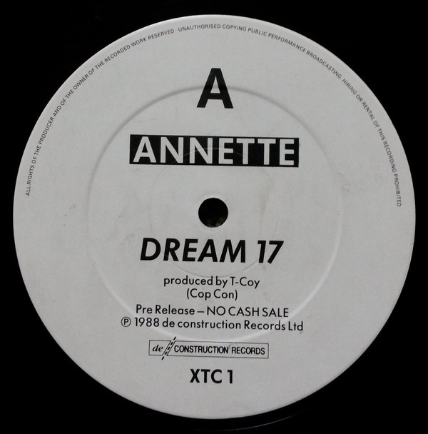 last ned album Annette TCoy - Dream 17 I Aint Nightclubbing