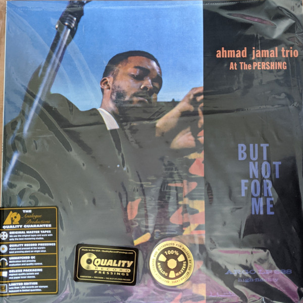 アナプロ Ahmad Jamal Trio At The Pershing LP | www ...