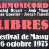Armonicord - Libres (Festival de Massy 26 Octobre 1975)