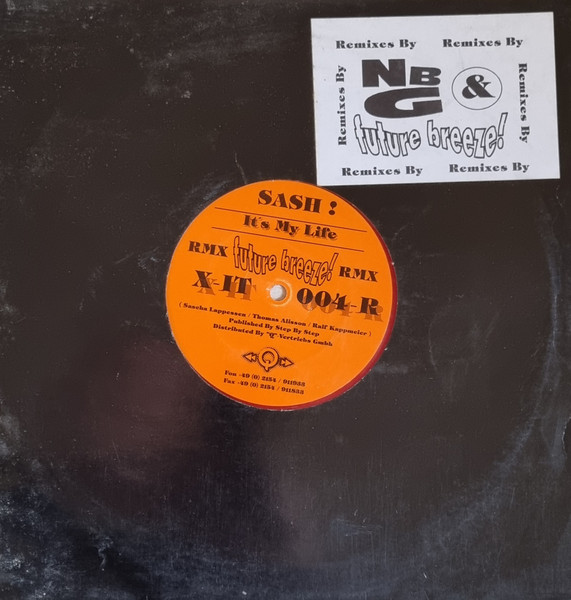 Sash! – It's My Life (1996, Red, Vinyl) - Discogs