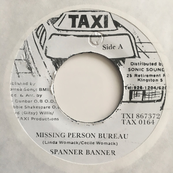 Spanner Banner – Missing Person Bureau (Vinyl) - Discogs