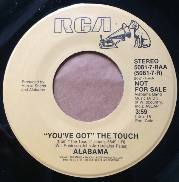 Album herunterladen Alabama - Youve Got The Touch