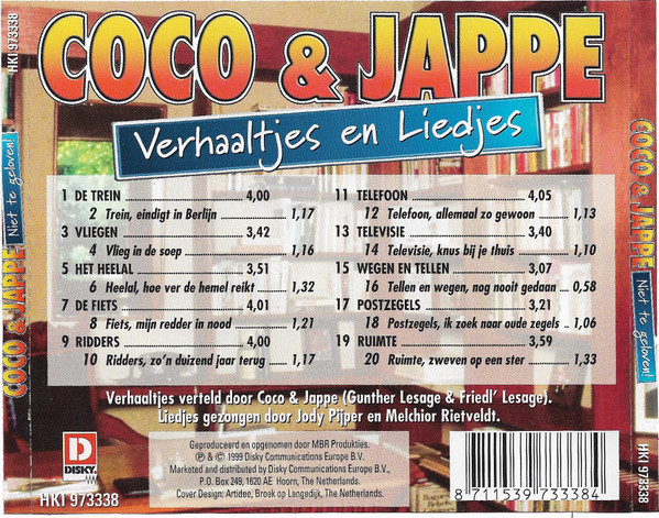 lataa albumi Coco & Jappe - Niet Te Geloven