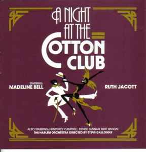 Steve Galloway - A Night At The Cotton Club album cover